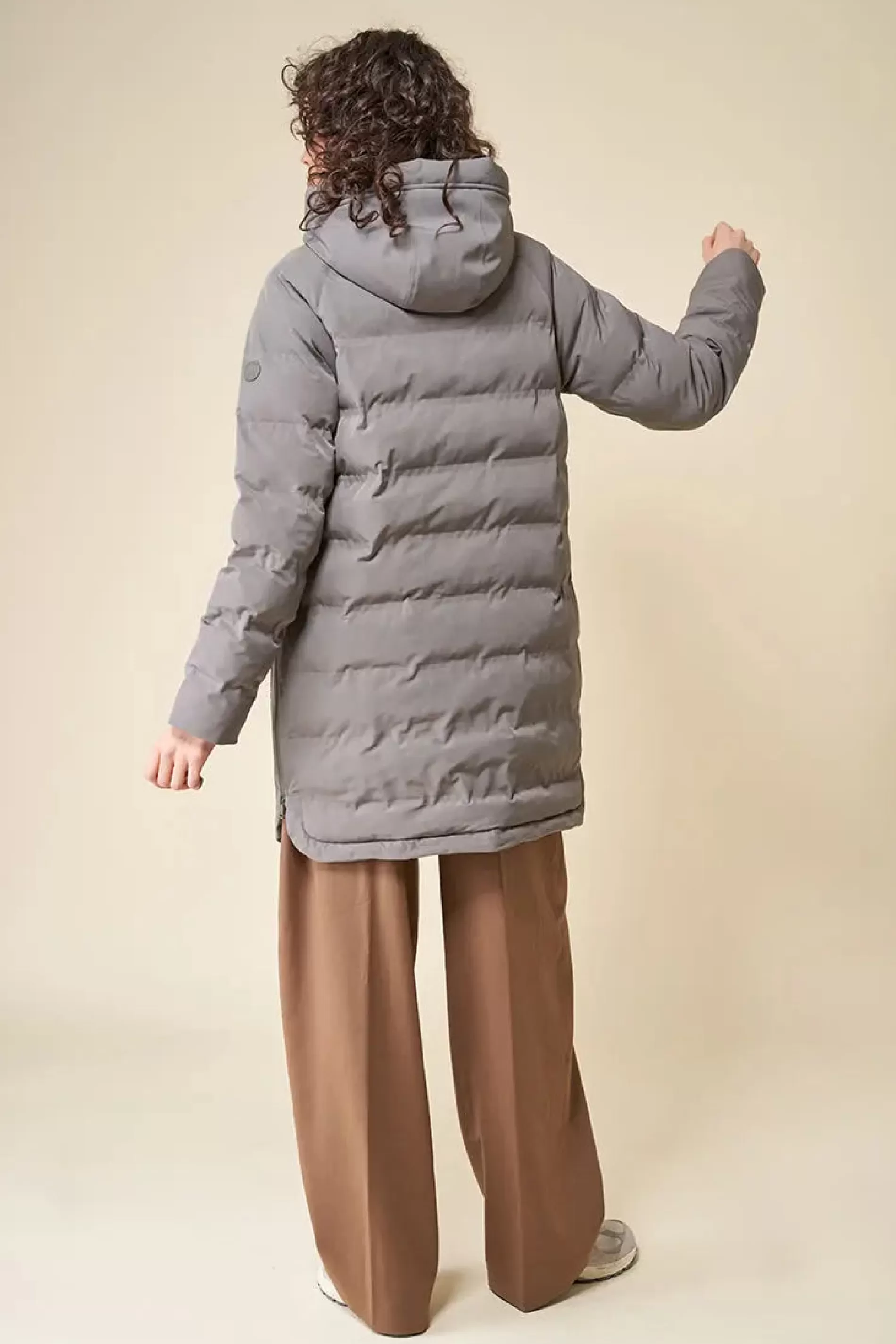 Tantä Bassal Castor Gray^Femme Manteau