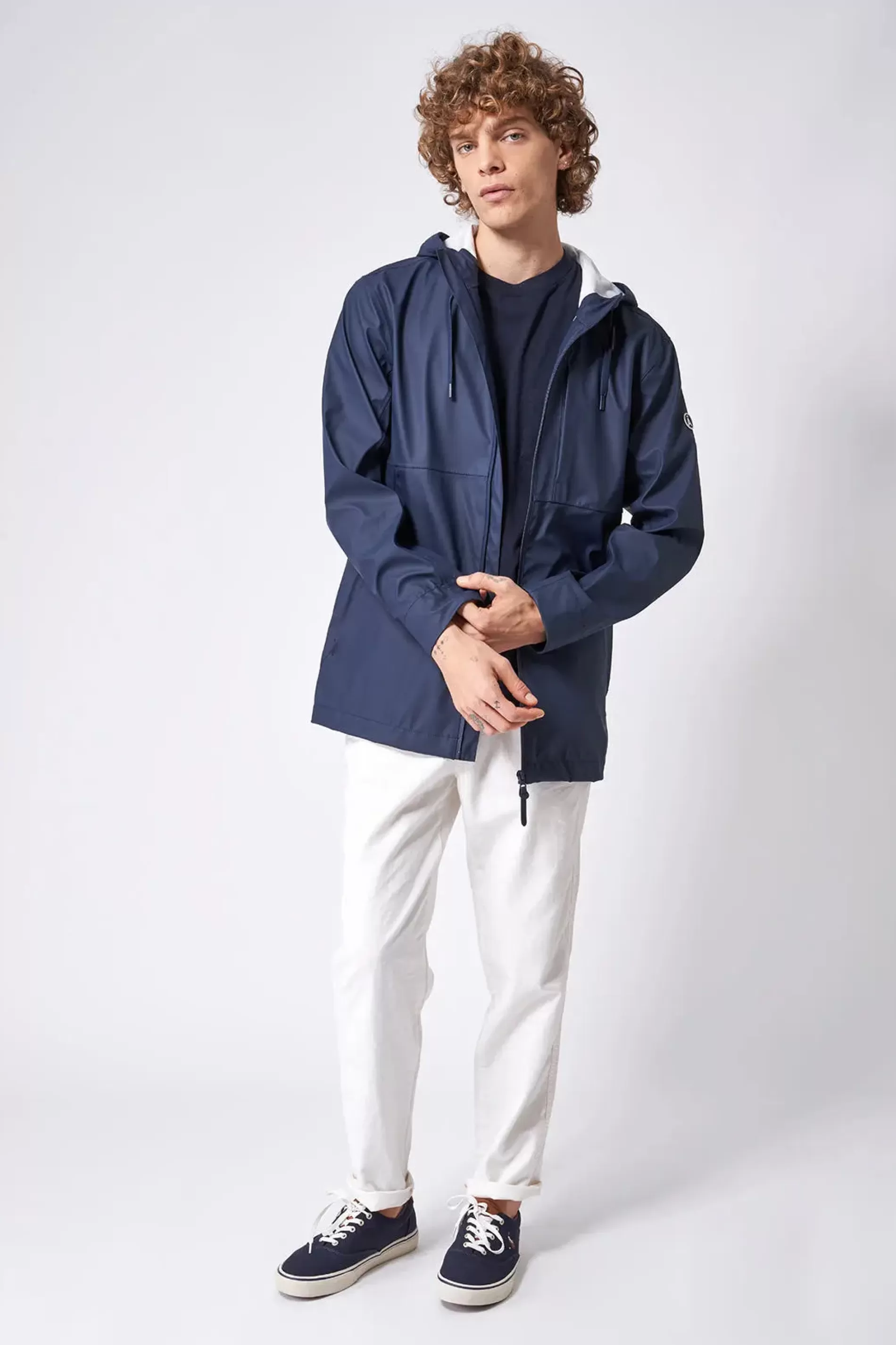Tantä Cel Navy^Hommes Imperméables