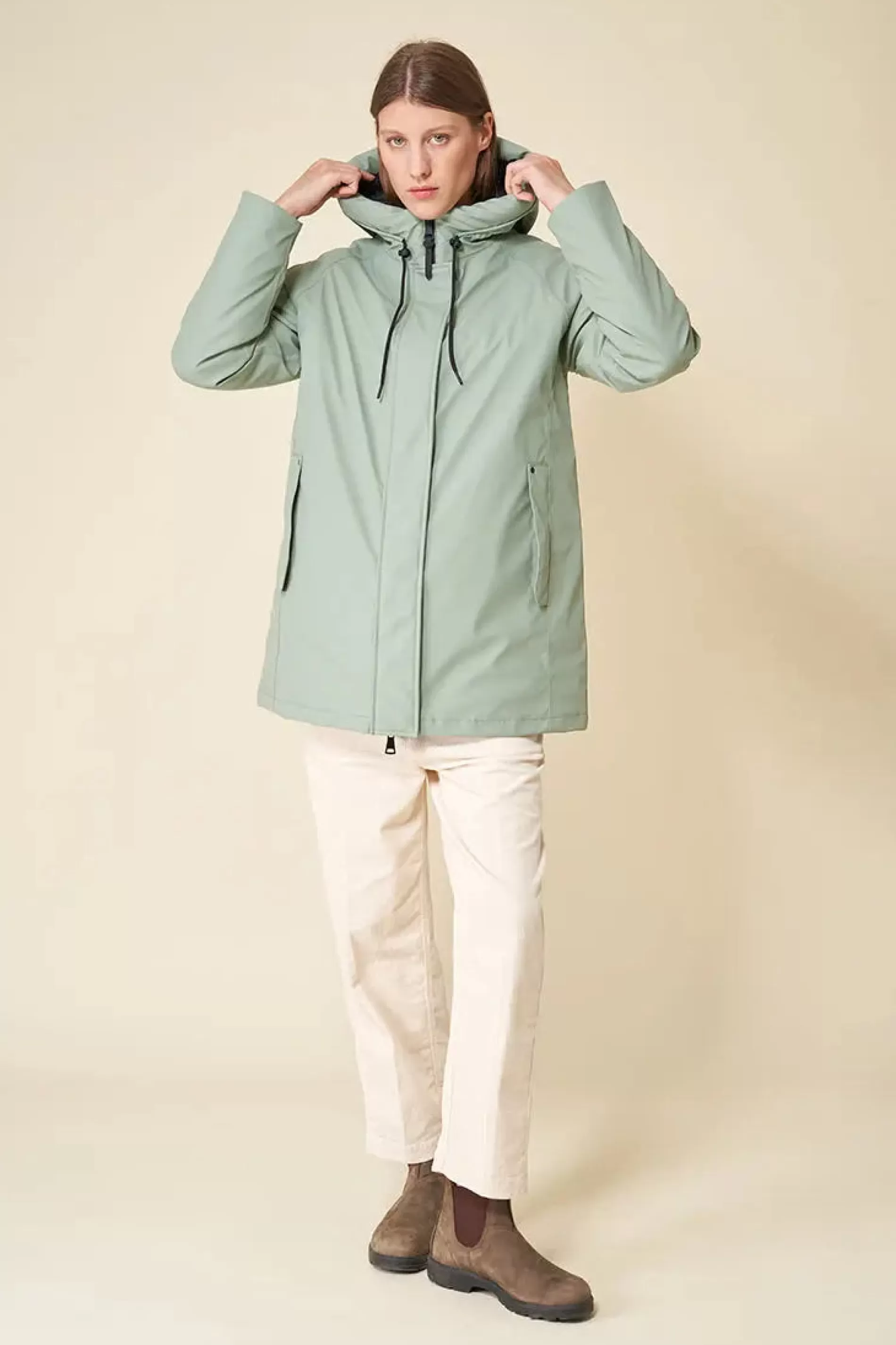 Tantä Charco Iceberg Green^Femme Manteau