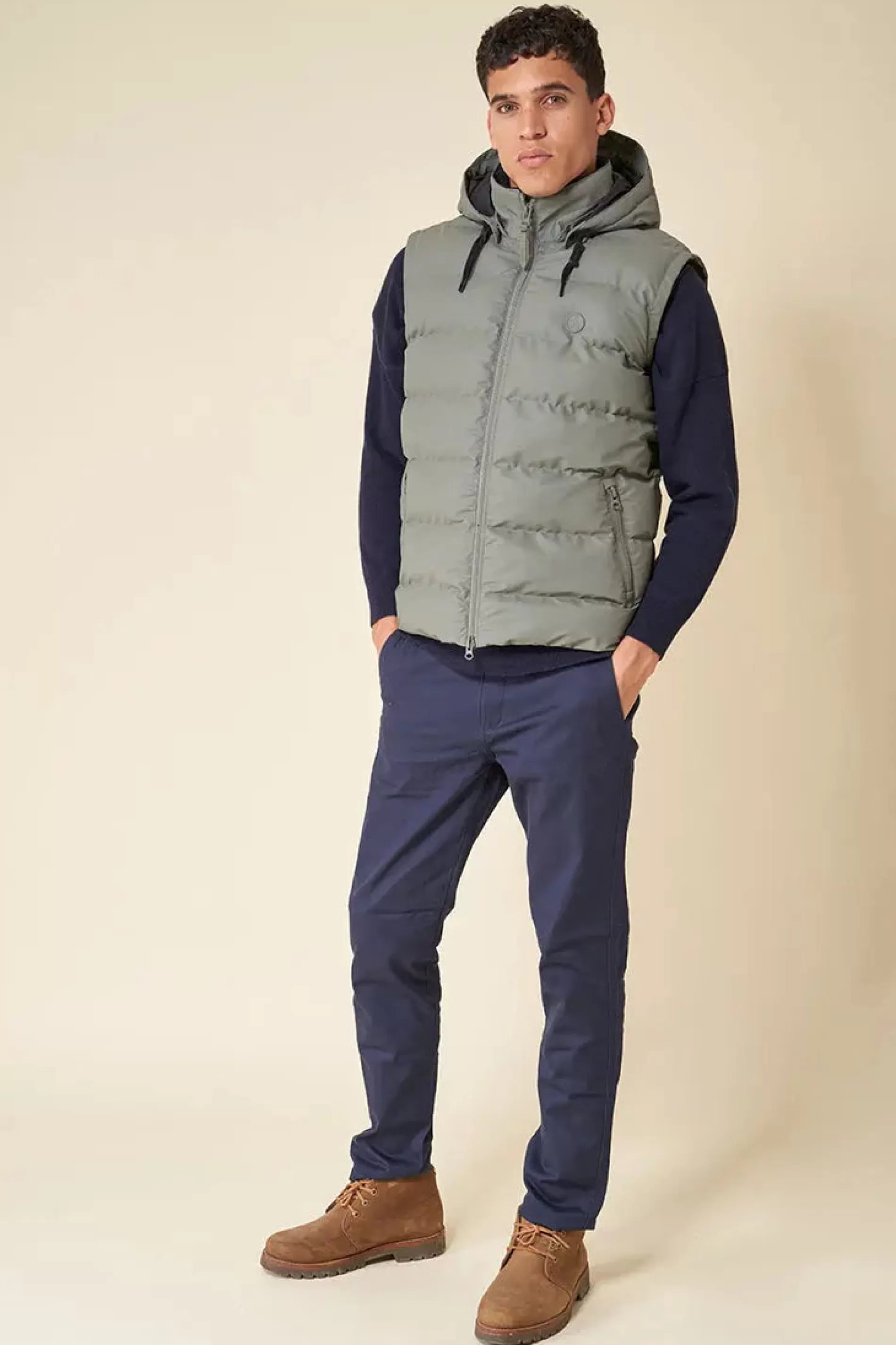 Tantä Dam Castor Gray^Hommes Gilets