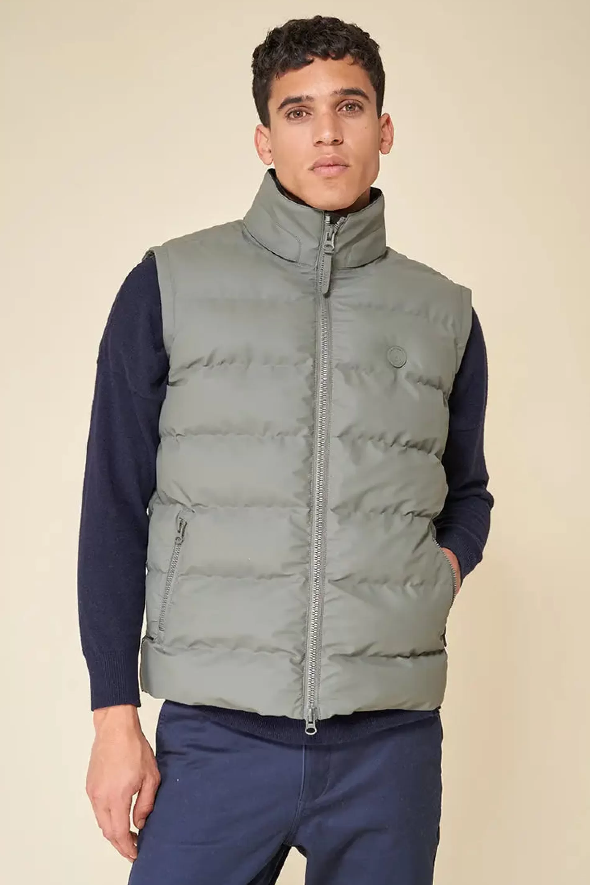 Tantä Dam Castor Gray^Hommes Gilets