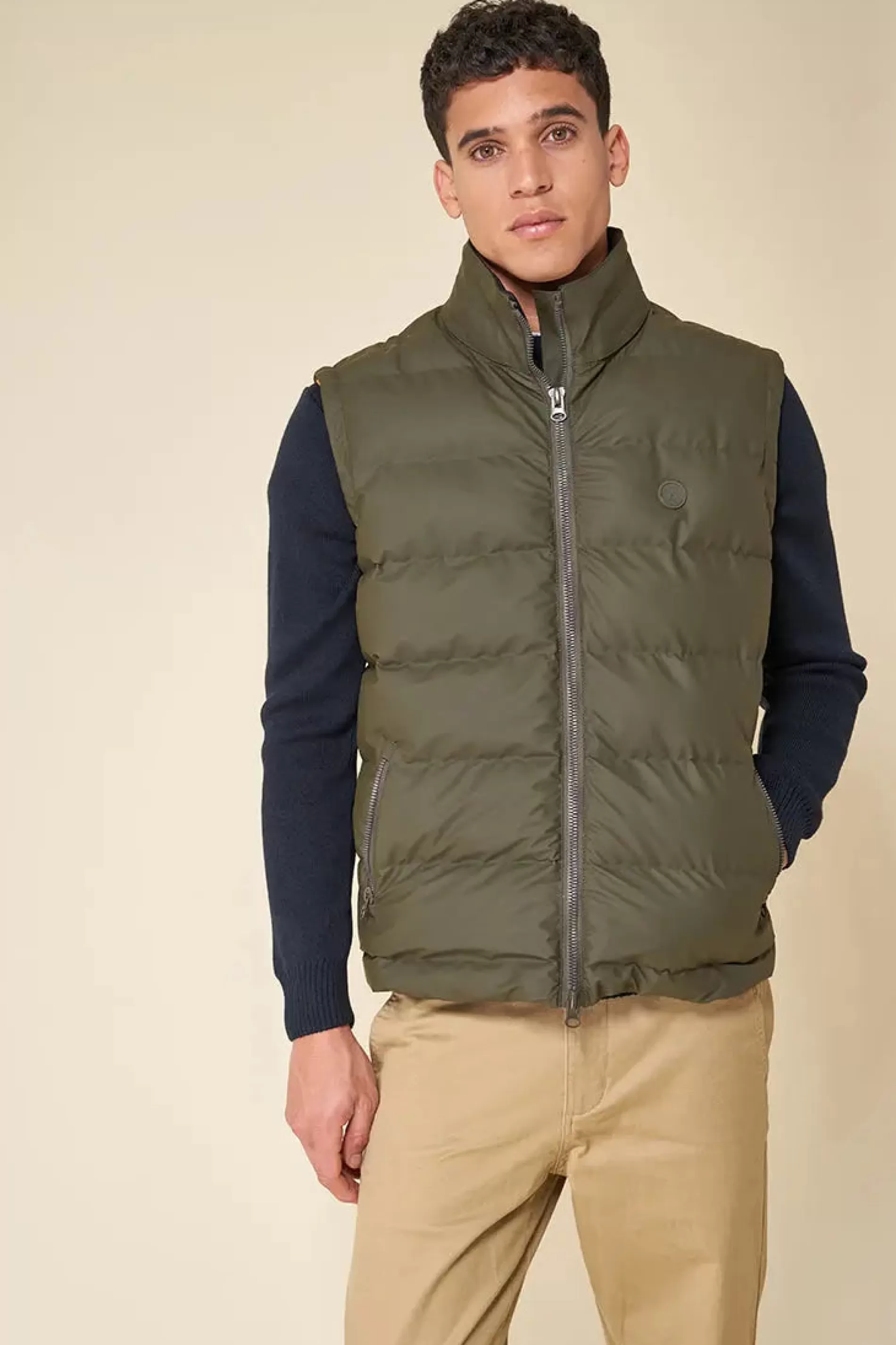 Tantä Dam Khaki^Hommes Gilets