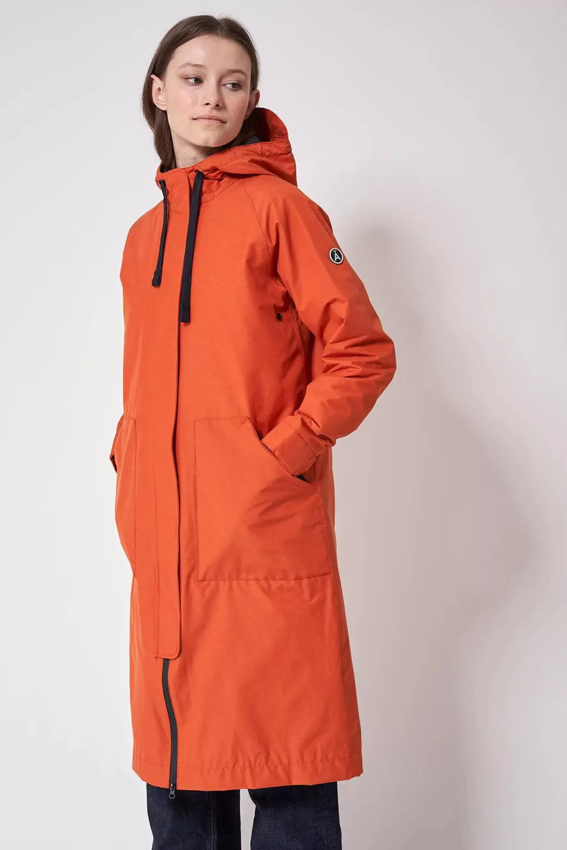 Tantä Jicht Burnt Ochre^Femme Manteau
