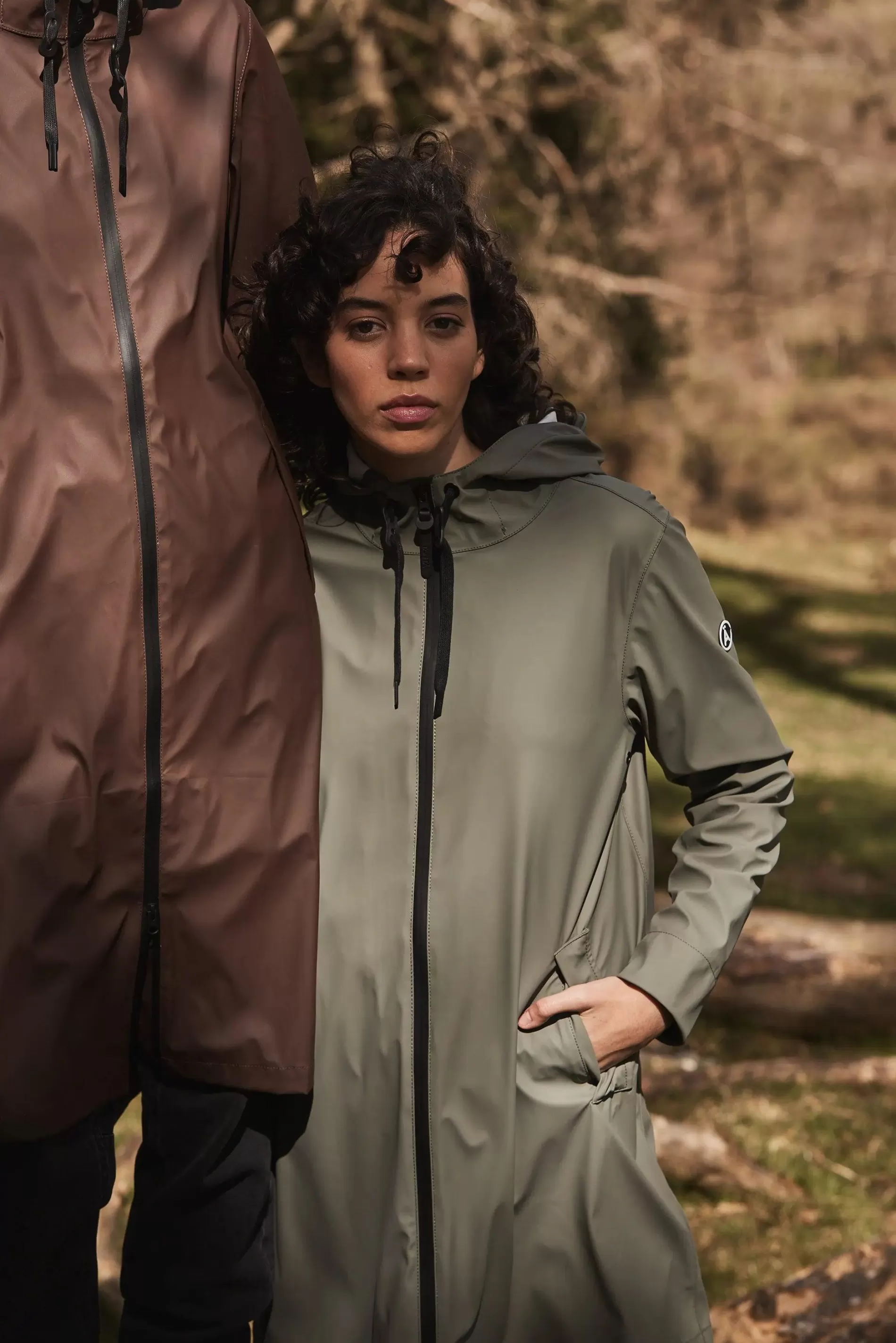 Tantä Nuovola Castor Gray^Femme Imperméables