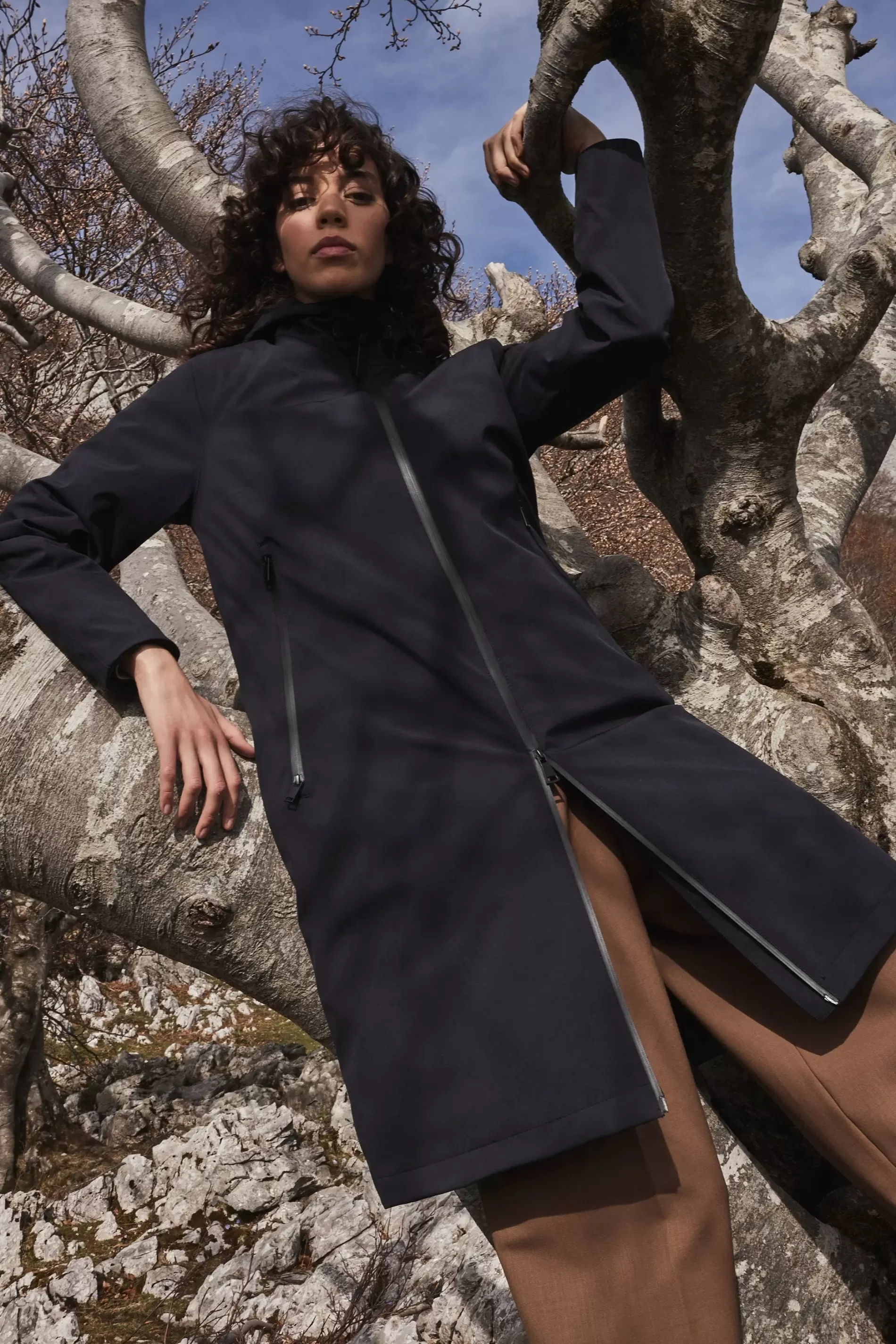 Tantä Pfutze Black^Femme Manteau