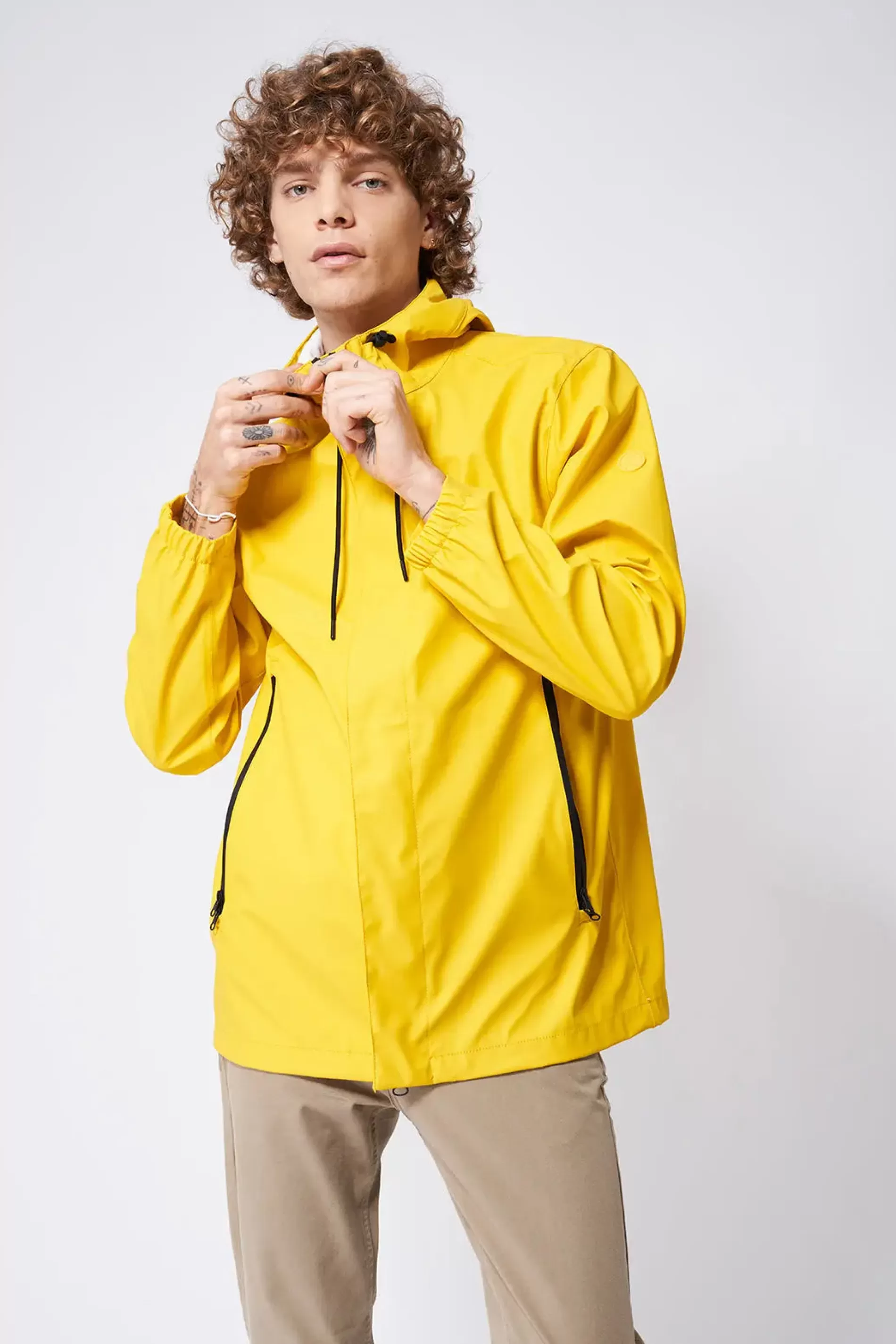 Tantä Pioviggine Lemon Chrome^Hommes Imperméables
