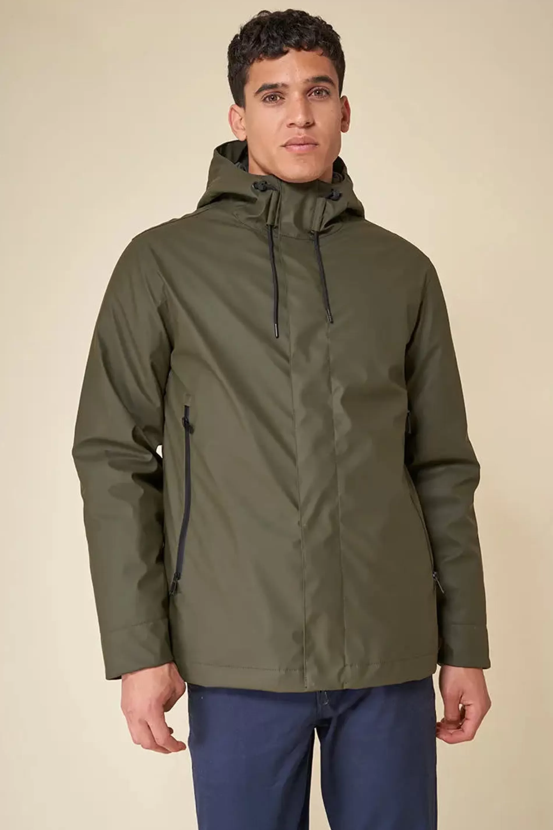 Tantä Plas Khaki^Hommes Vestes