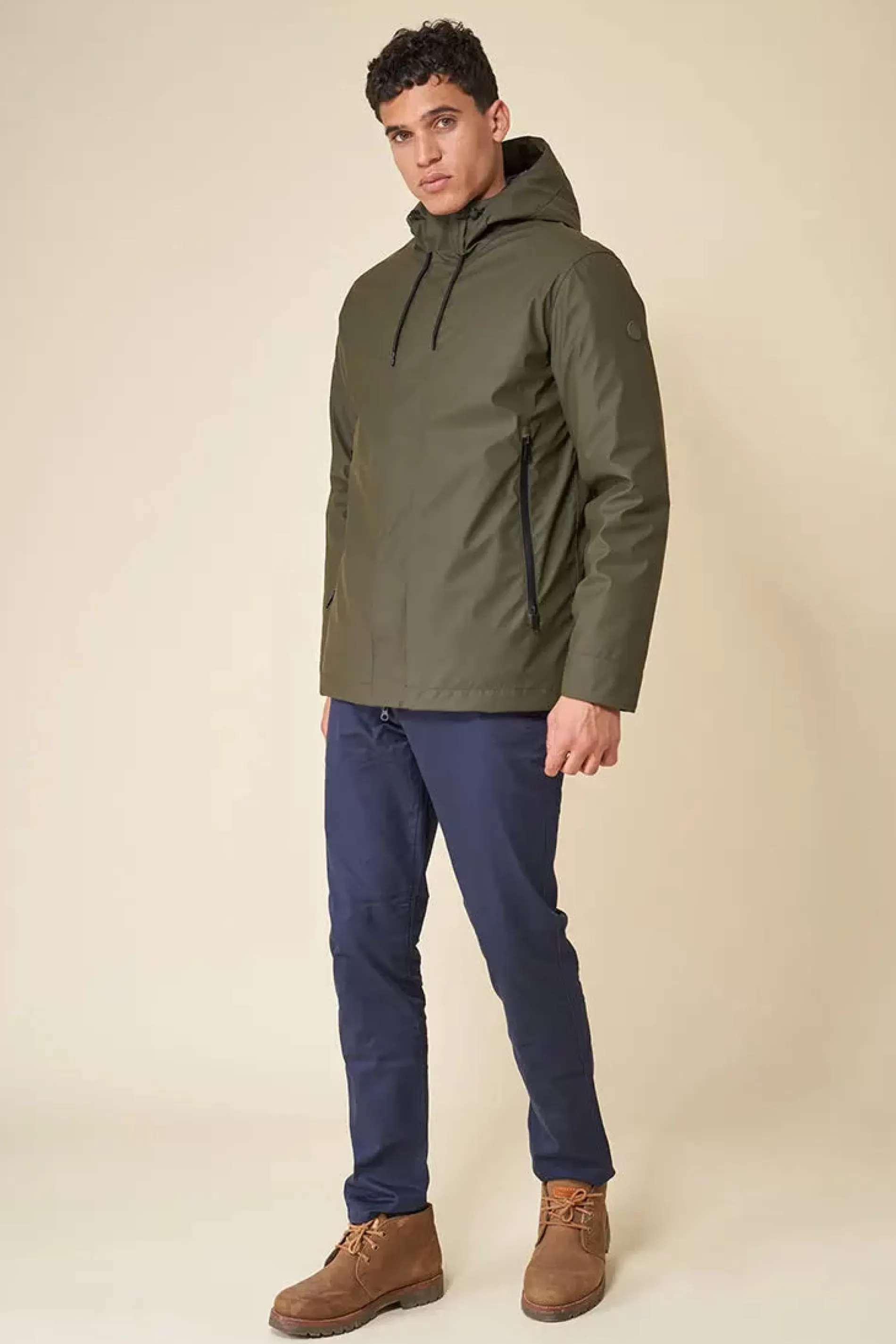 Tantä Plas Khaki^Hommes Vestes