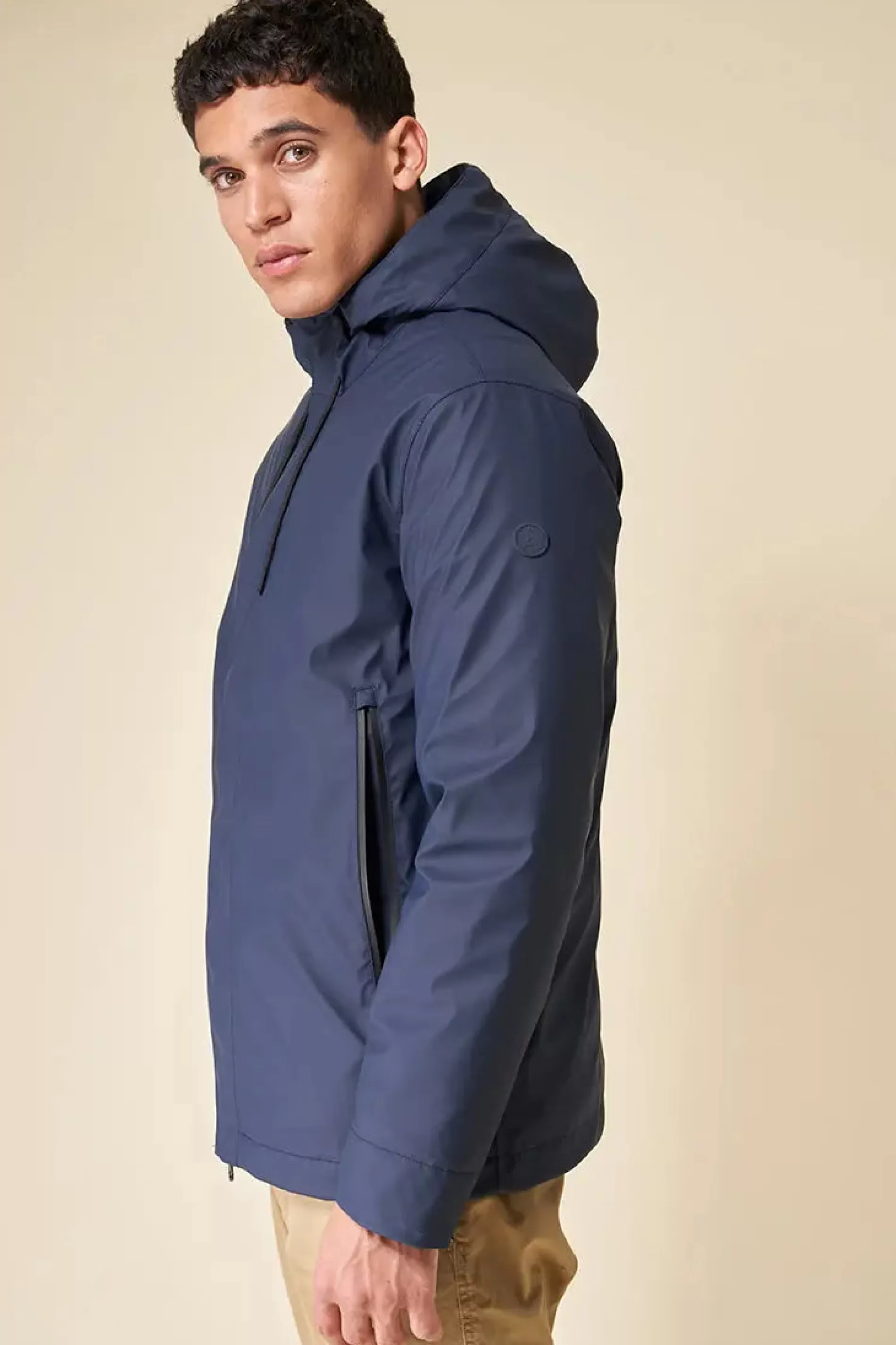 Tantä Plas Navy^Hommes Vestes