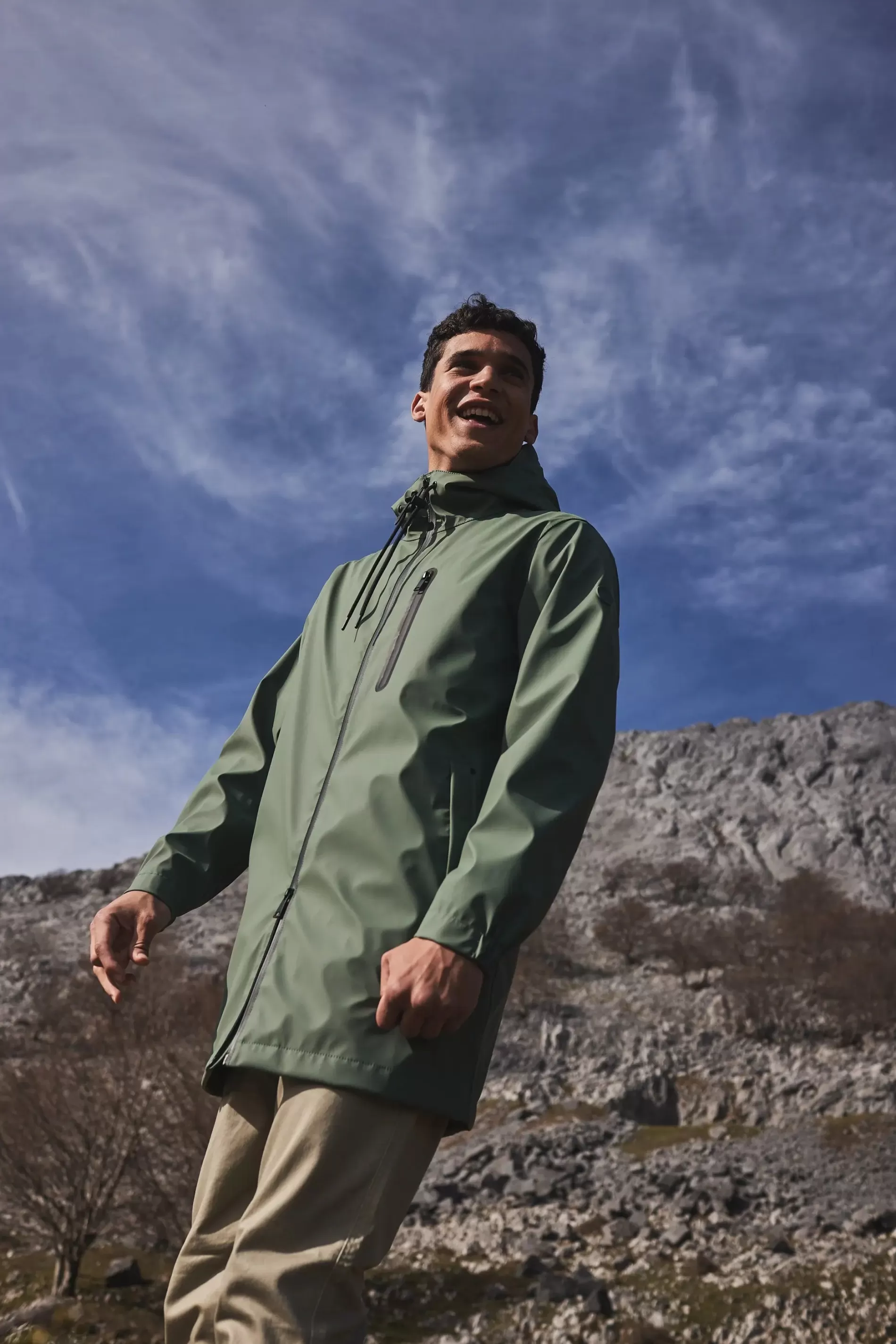 Tantä Pol Dark Forest^Hommes Manteau