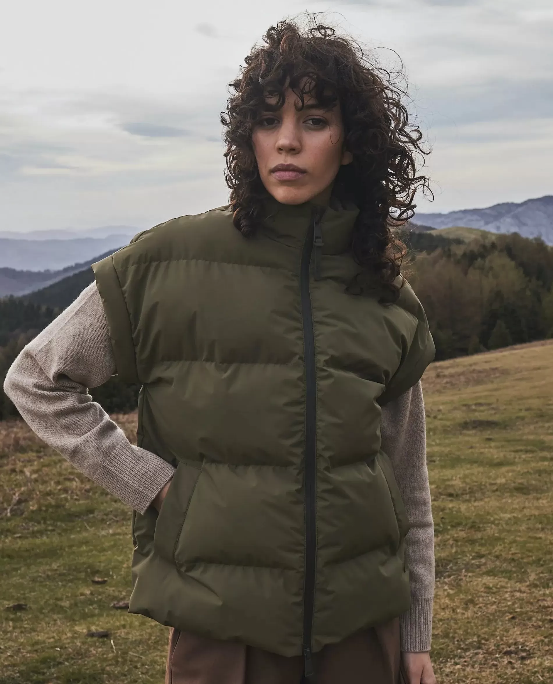 Tantä Pozzanghera Avocado^Femme Gilets