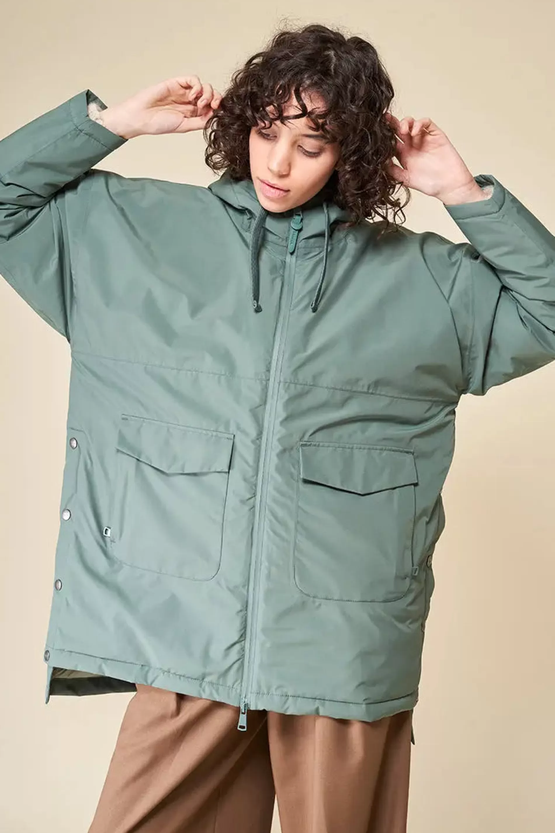 Tantä Putzua Dark Forest^Femme Manteau