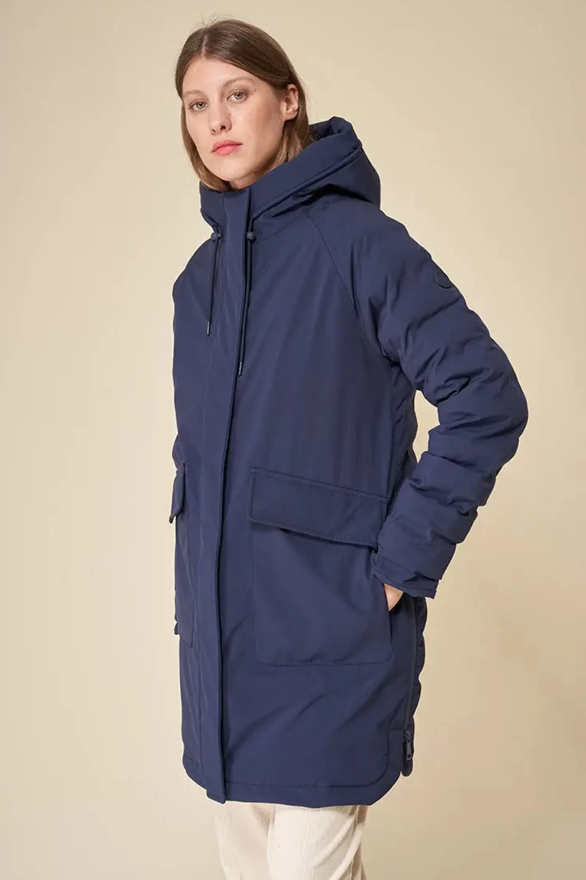Tantä Pyt Navy^Femme Manteau