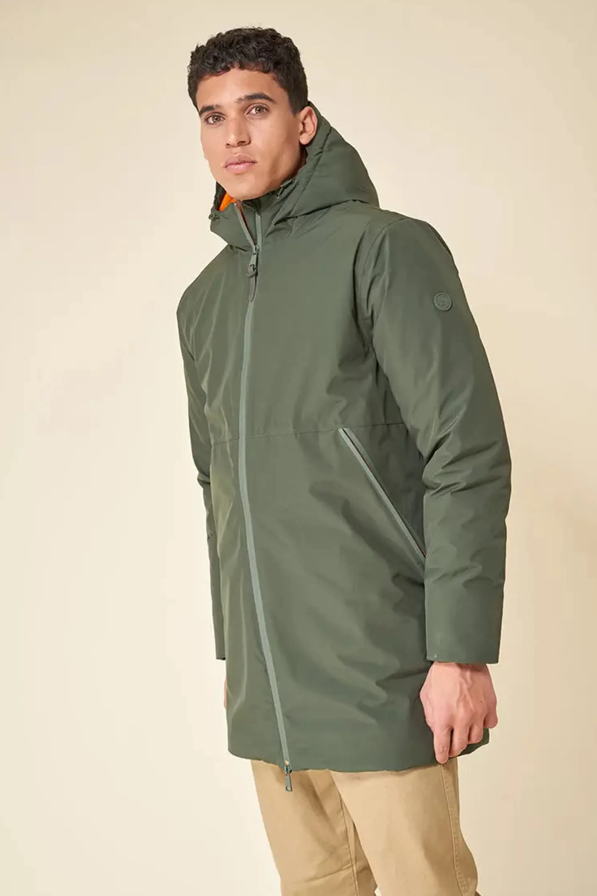 Tantä Rapakko Kombu Green^Hommes Manteau
