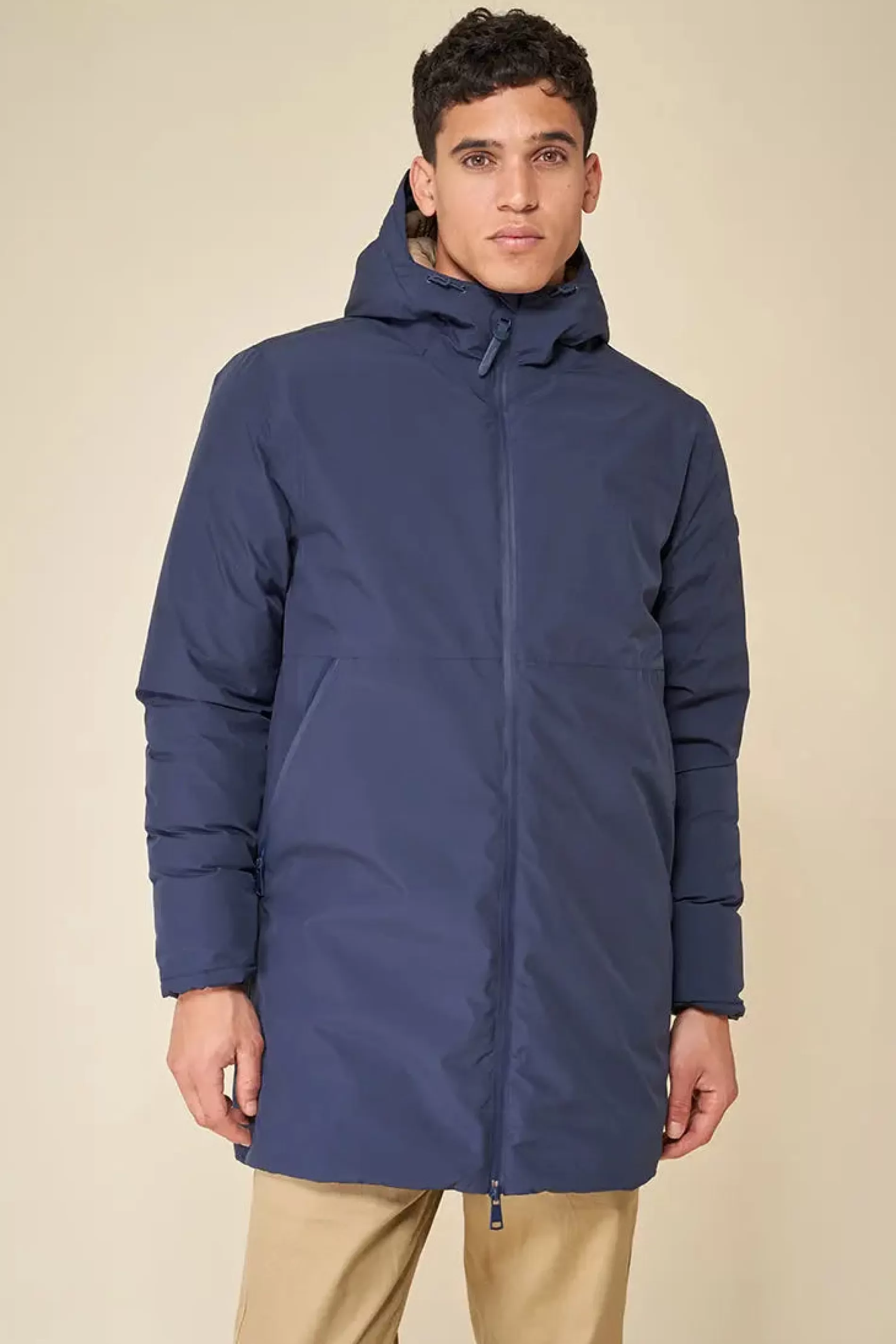 Tantä Rapakko Navy^Hommes Manteau