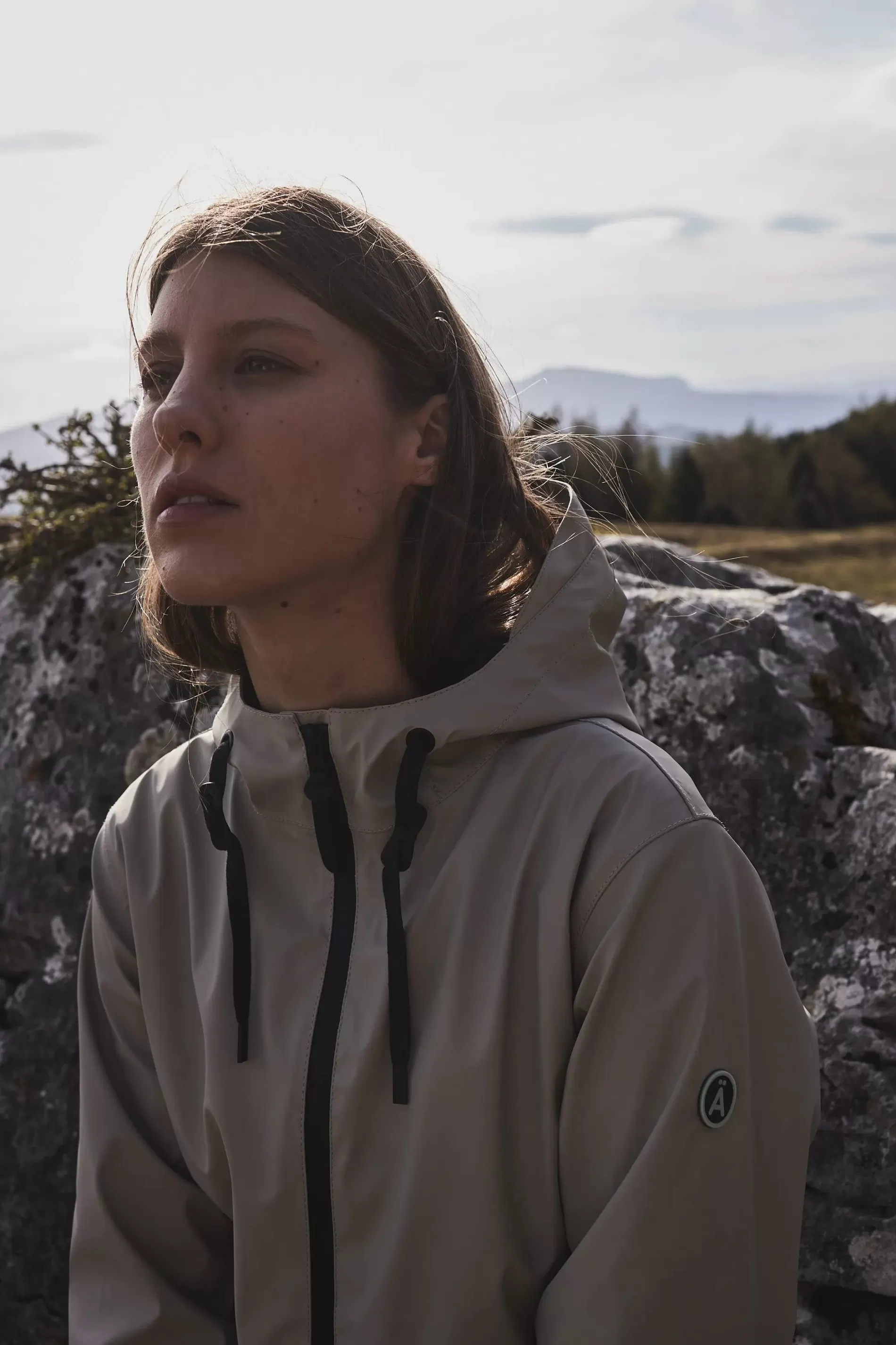 Tantä Vand Stone Grey^Femme Manteau